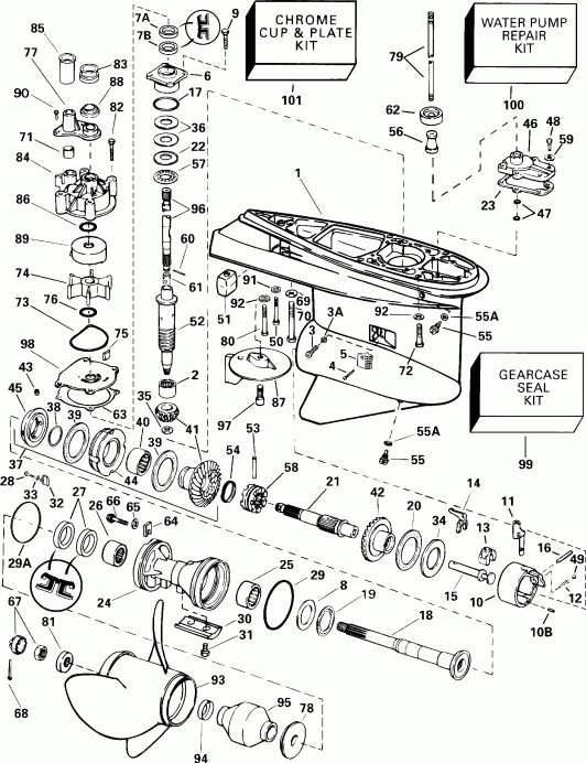 �������� ����� ������� RE175FLSSR FFI, Elec Start, TNT, 20 IN.   - �������� �������� - Fcx, Fc Models - Counter Rotation - Fcx, Fc Models