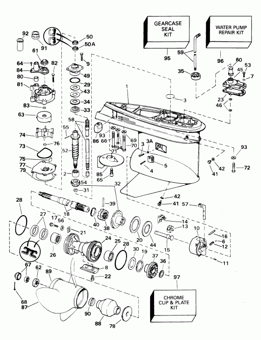 ��������� ������� E100WPXSIF commercial, elec start, 25 in  - arcase / arcase
