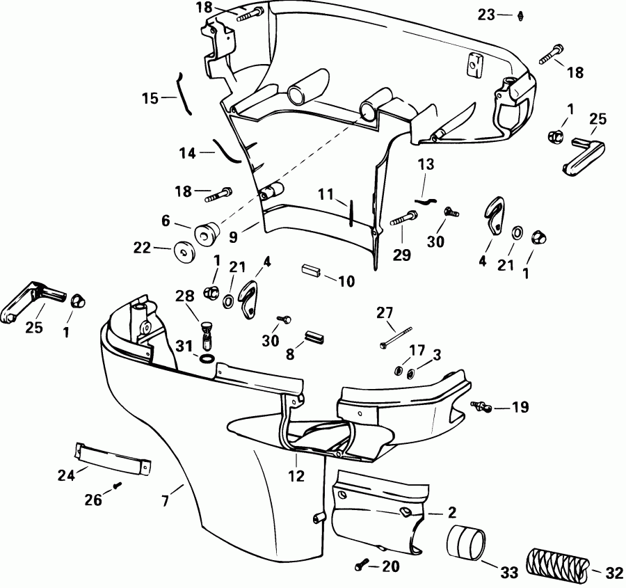 �������� ��������� ����� ������� E100WPXSIF commercial, elec start, 25 in  - wer Engine Cover