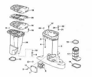 ���������� ������� (Exhaust Housing)