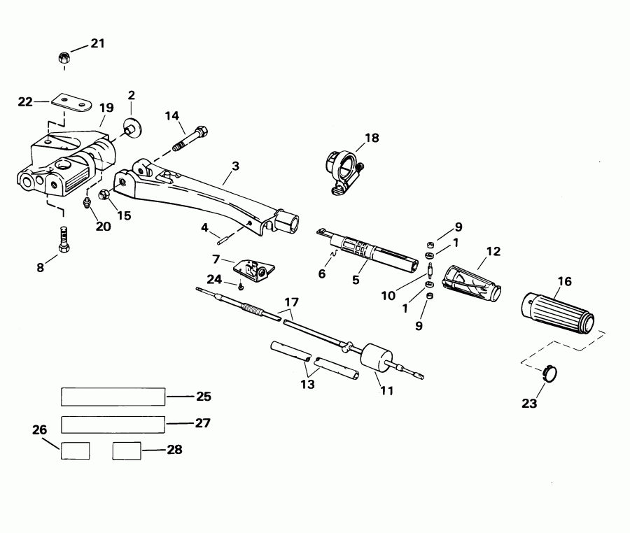 ��������� ����� ������� E105WRYSIF commercial, rope start, 22.5   - eering Handle