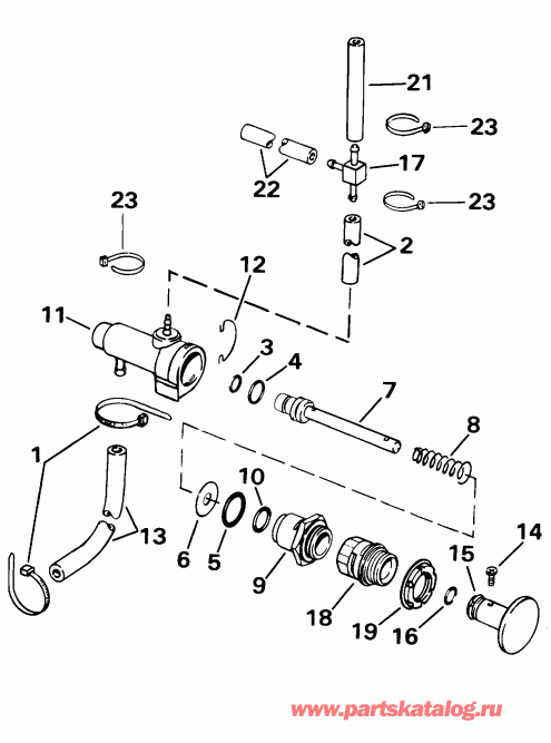  ������� E105WRYSIF commercial, rope start, 22.5   - imer Pump
