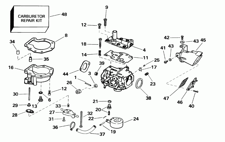 �������� ����� ������� E10EL4SID 4-stroke, elec start, remote,   - 15 Hp