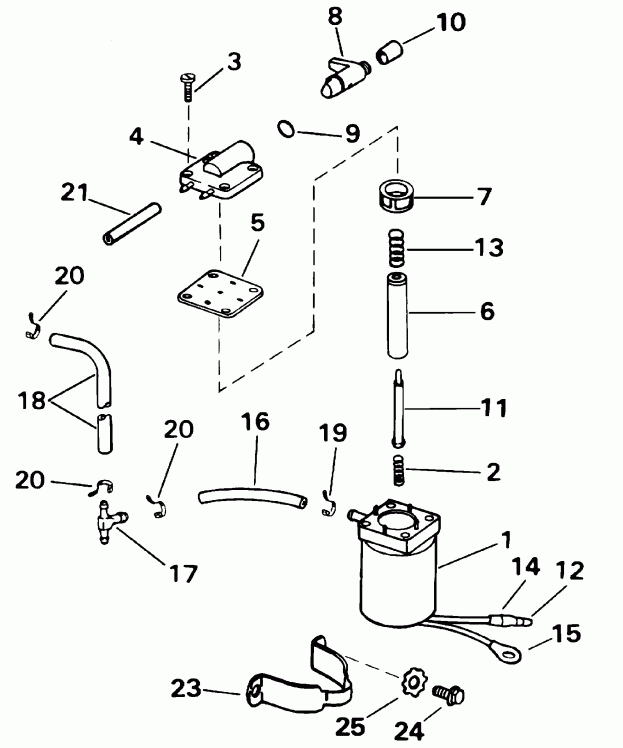 ��������� ��������� EVINRUDE E10EL4SID 4-stroke, elec start, remote,   - ectric Primer System - ectric Primer System
