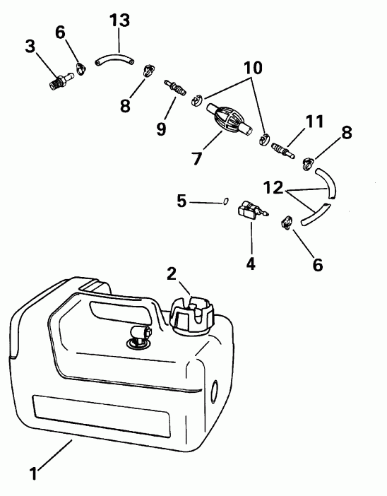 �������� ��������� ����� ������� E10RL4SID 4-stroke, rope start, tiller,   - 3 Gallon - 3 ������