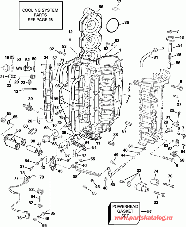 ��������� ��������� ������� E135FSLSIF FFI, elec start, TNT, 20 in s  - linder & ������ ���������