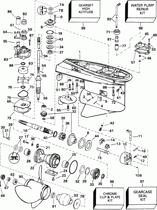 �������� ��������� ����� EVINRUDE E200FSLSIF FFI, elec start, TNT, 20 in s  - Standard Rotation - Fx - Fpx - Fz - Fpz Models - �������� Rotation - Fx - Fpx - Fz - Fpz Models