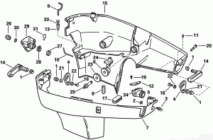 ������ ������ ��������� (Lower Engine Cover)