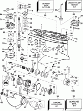 �������� - �������� Rotation - Fh - Fhl Models (Gearcase - Standard Rotation - Fh - Fhl Models)