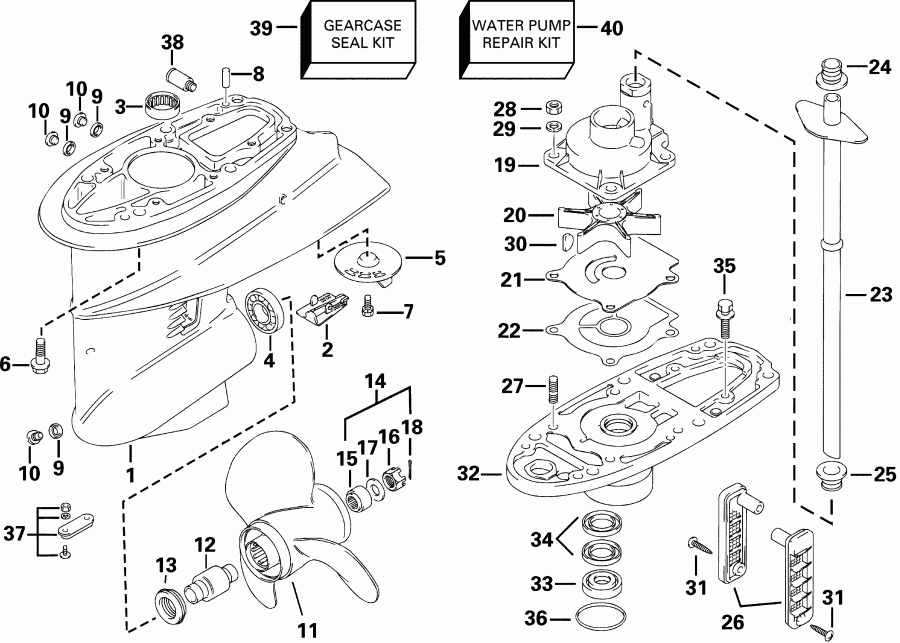 ��������� ��������� EVINRUDE E25PL4SIC 4-Stroke, Elec. Start, TNT, 15  - arcase / arcase