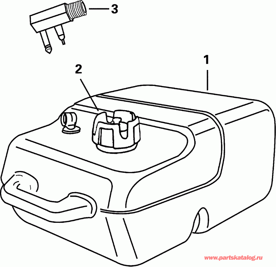 ��������� ��������� Evinrude E25TEL4SIC 4-Stroke, Elec. Start, Tiller  - 6 Gallon / 6 ������