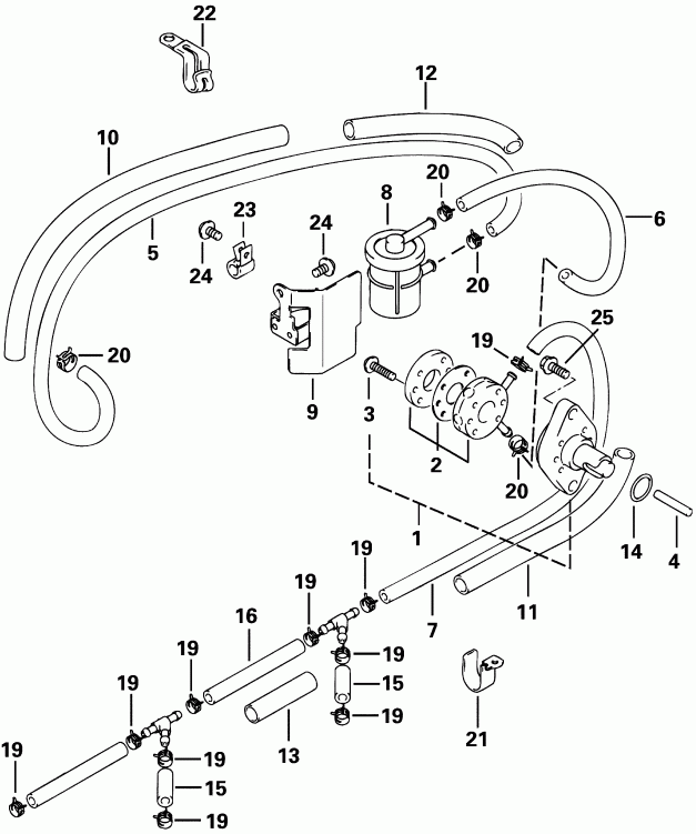  Evinrude E30RL4SIC 4-Stroke, Rope Start, Tiller,   - el Pump