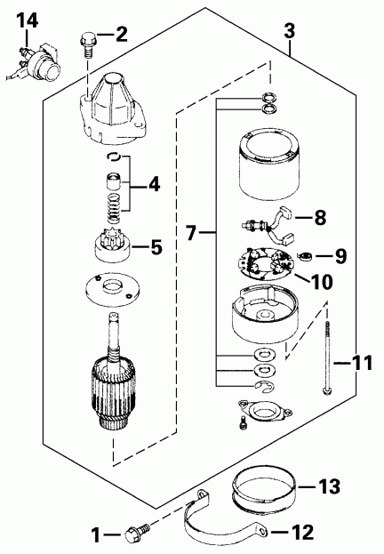 ��������� EVINRUDE E40PL4SIR 4-Stroke, Elec Start, TNT, 20   - arter Motor