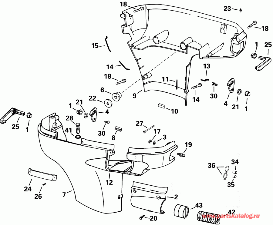  EVINRUDE E75FPLSIF FFI, elec start, TNT, 20 in sh  - wer ������ ��������� (�����)
