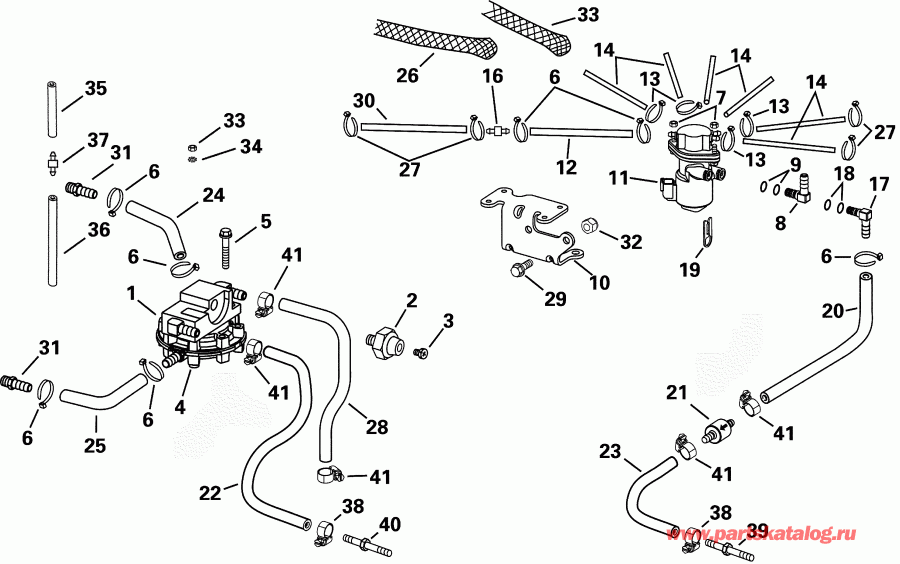 ����� ������� E90FPLSIF FFI, elec start, TNT, 20 in sh  - l Components