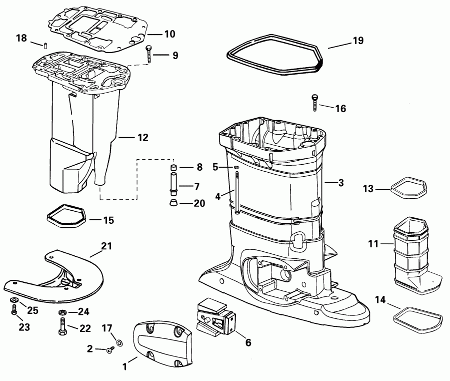 �������� ��������� ����� ������� RE135FCSIF FFI, elec start, TNT, 25 in s  - haust Housing