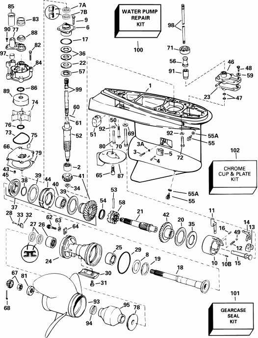 �������� ����� ������� RE200FCSIF FFI, elec start, TNT, 25 in s  - Counter Rotation