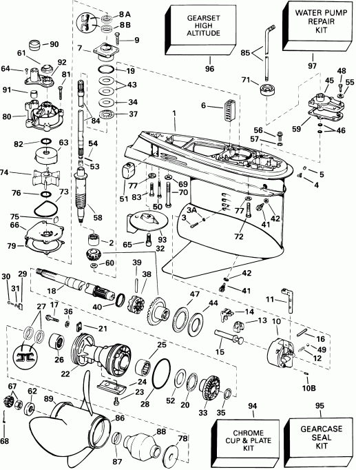 ����� Evinrude RE200FSSIF FFI, elec start, TNT, 20 in s  - Standard Rotation - Fl - Fpl - Fsl - Fs Models / �������� Rotation - Fl - Fpl - Fsl - Fs Models