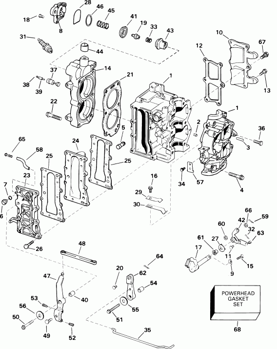  ������� SE15BASIR rope start, tiller, 15 in shaf  - linder & ������ ���������