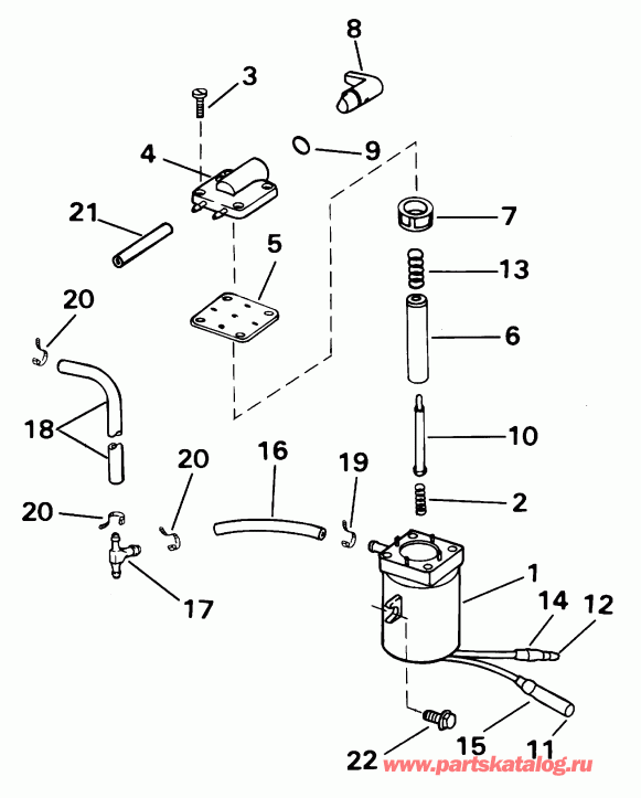 ��������� ������� SE15BASIR rope start, tiller, 15 in shaf  - ectric Primer System