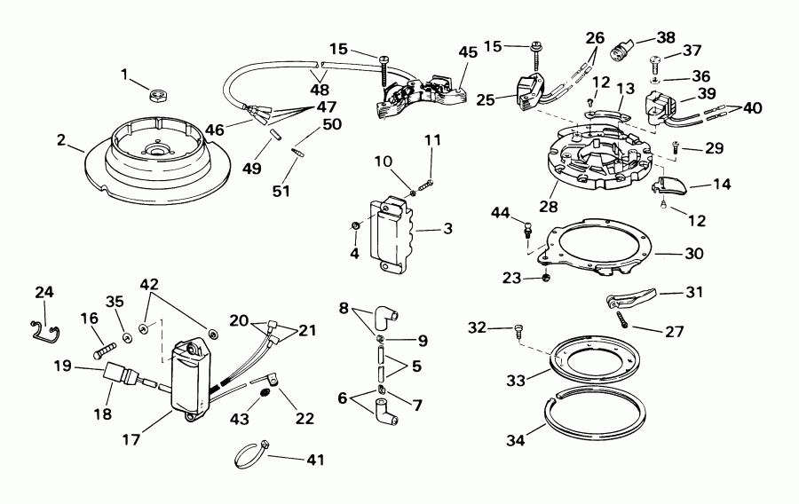 �������� ����� EVINRUDE SE15BASIR rope start, tiller, 15 in shaf  - Rope - ����