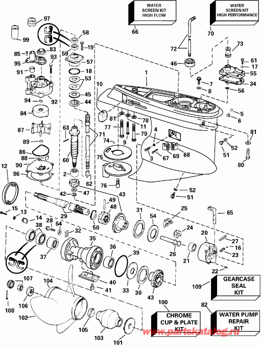 ��������� �������� ����� ������� E175FPLSNF Ficht Fuel Injection, 20 in.   - Fpl - Fpx Models / Fpl - Fpx Models