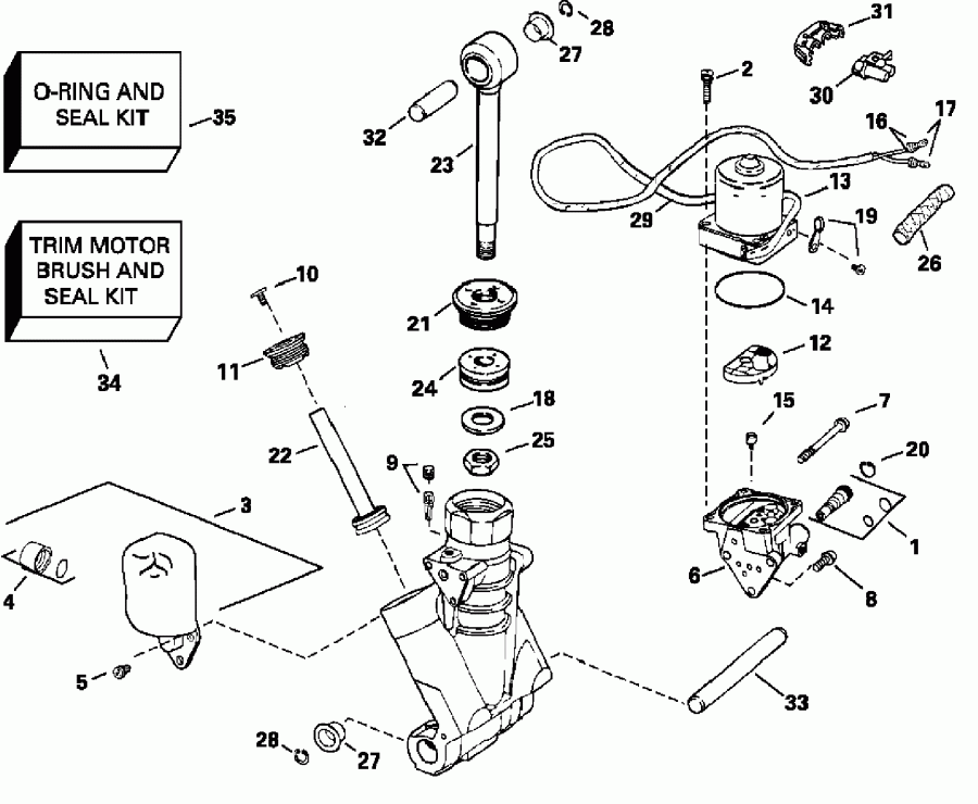 ��������� ����� Evinrude E225FPXSNF Ficht RAM Injection, 25 in. s  - wer Trim And Tilt / wer Trim � Tilt