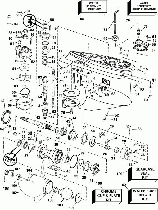  Evinrude E115FPXSTB  - Fpx Models / Fpx Models