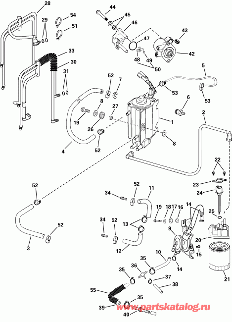 �������� ����� Evinrude E100FSLSOC  - el Components / el Components