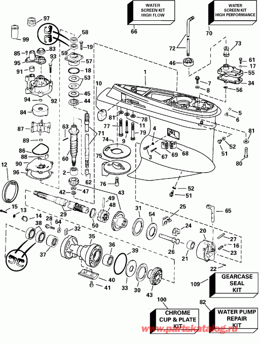 �������� ����� Evinrude E175MFXSOS  - Mfx Models - Mfx Models