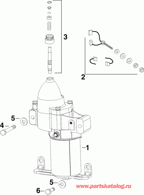  Evinrude E200DPXSOC  - arter Motor