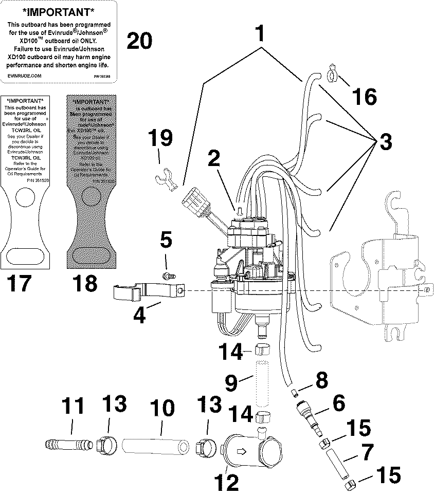 ����� ������� E225DPZSOC  - l ����� / l Pump