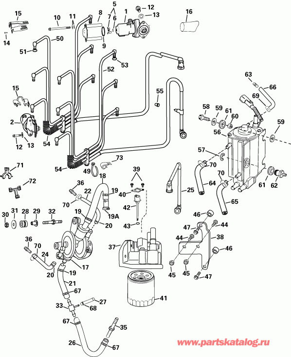 ��������� �������� ����� EVINRUDE E225FPLSOE  - el System - el System