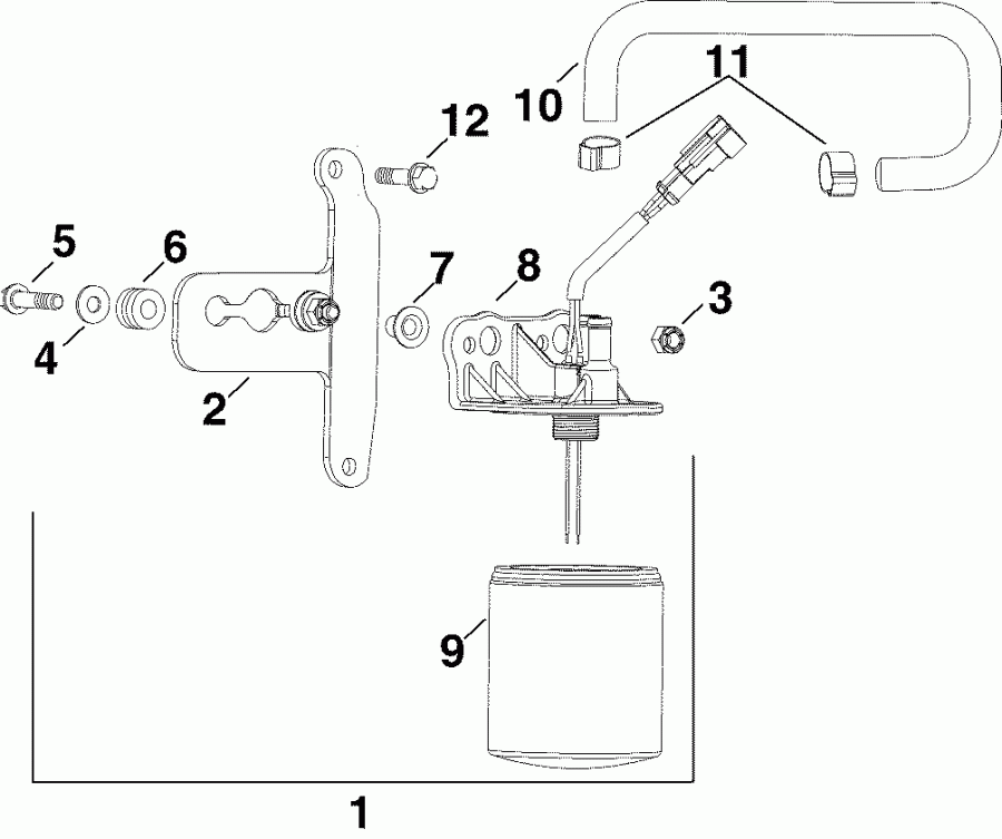 ��������� ����� Evinrude E250DPZSOC  - el Filter
