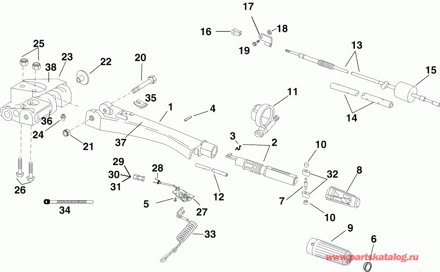 ����� ������� E60WDRLSOS  - ller ����� / ller Arm