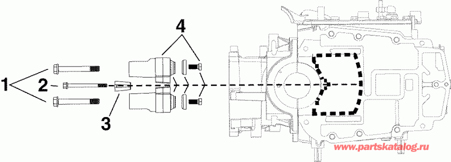 ��������� ������� E90DSLSOC  - per Engine Mount - per ��������� ���������