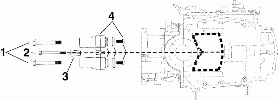 ��������� ��������� ������� E90WDPLSOS  - per Engine Mount / per ��������� ���������
