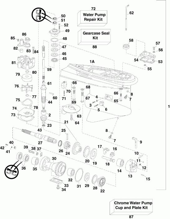 ��������� Evinrude E135FPLSDE  - Pl - Sl Models / Pl - Sl Models