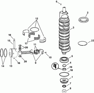 �������� & ������ (Crankshaft & Pistons)