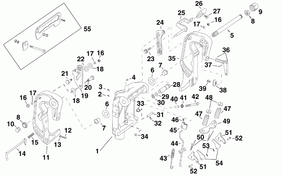  ������� E40DELSDA  - ivel Bracket (dr, De Models)