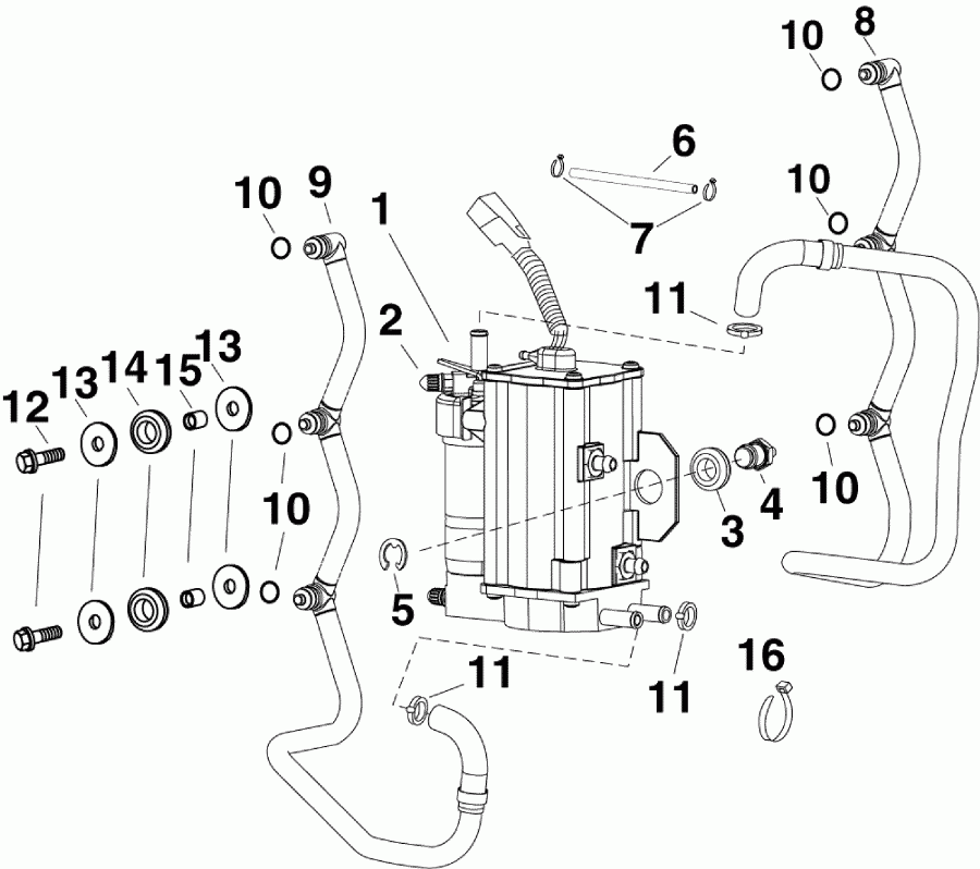 �������� ����� ������� E75DPLSDA  - el Pump & Vapor Separator / el ����� & ��������������