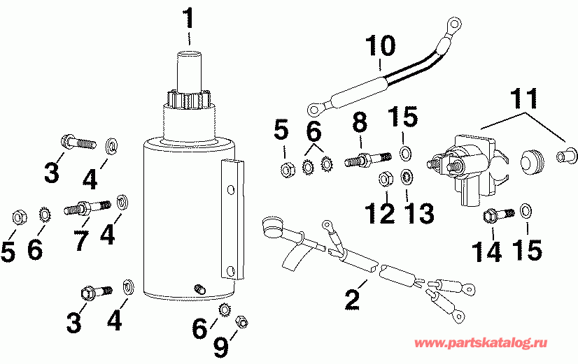 ��������� ����� ������� E90DPXSDA  - ectric ������� & Solenoid / ectric Starter & Solenoid
