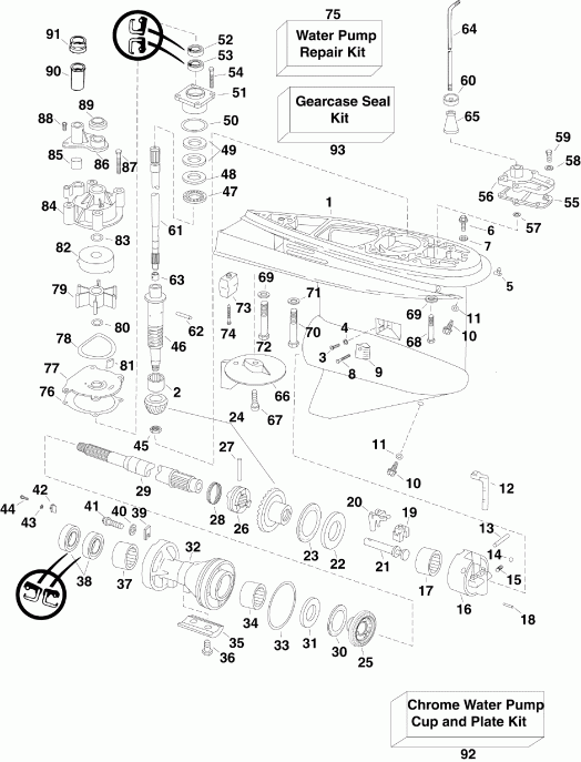 �������� ����� Evinrude E115DBXSUC  - arcase / arcase