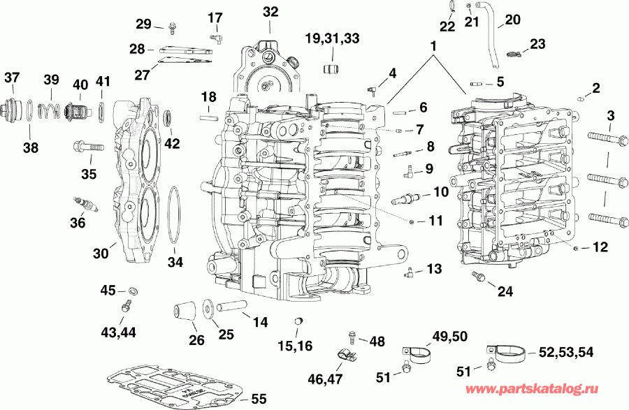 ��������� ����� ������� E115DPXSUC  - linder & Crankcase