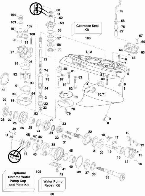 ��������� ����� Evinrude E225DCXSUA  - arcase - arcase