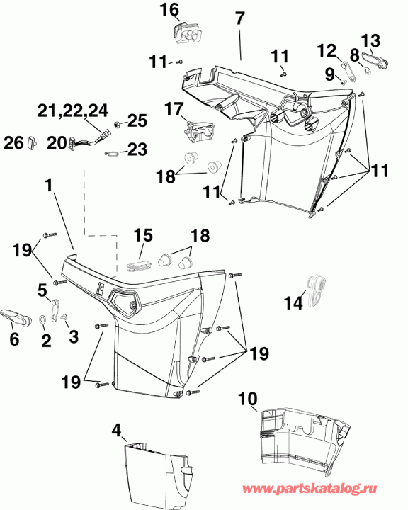 �������� ����� ������� E40DPLSEE  - wer Engine Cover