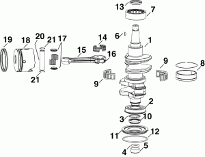 �������� & ������ (Crankshaft & Pistons)