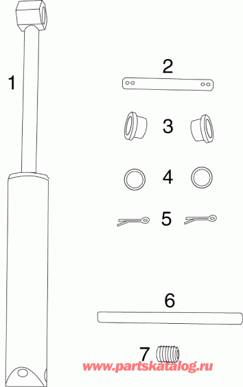 ��������� ����� Evinrude E55MJRLSEF  - lt Assist Cylinder / lt Assist �������