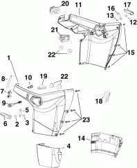 ������ ������ ��������� (Lower Engine Cover)