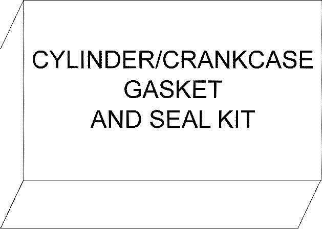    EVINRUDE DE300PZISS  - linder & Crankcase Gasket & Seal Kit